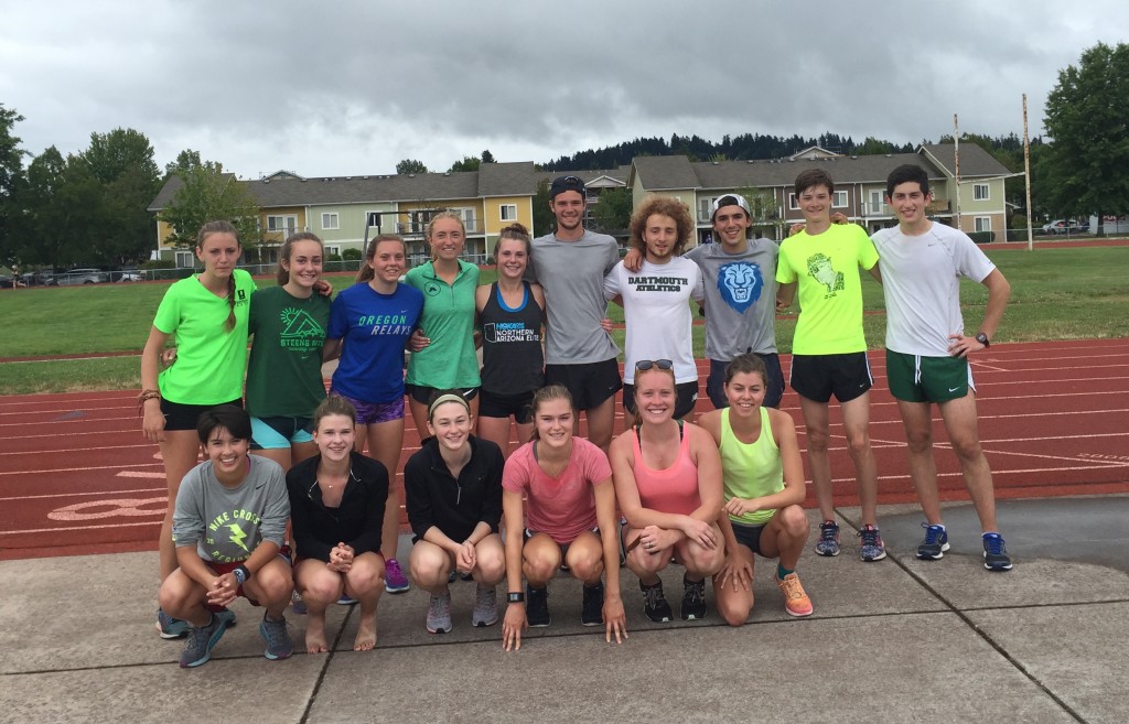 Steens Reunion Run at the Olympic Trials